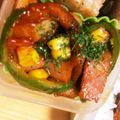 レオン犬's cooksnap of when they made 竹輪とピーマンのケチャップ炒め☆お弁当用.