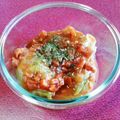 tomoka0314's cooksnap of when they made トマト味★挽肉と米のサンチュ包みドルマ風.