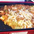 mimimasm's cooksnap of when they made ◆簡単！豚キムチーズのもんじゃ焼き◆.