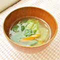 あやちん０８１６'s cooksnap of when they made 青梗菜の中華スープ.