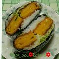 こたらパッド's cooksnap of when they made コロッケのおにぎらずdeお弁当.