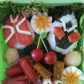 しょ〜ちゃん！'s cooksnap of when they made 簡単★仮面ライダーウィザード☆キャラ弁.