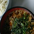那威斗's cooksnap of when they made ✿ネギ肉汁♡ざるうどん✿.