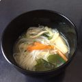 ２児白まま's cooksnap of when they made バチ汁（そうめん入り味噌汁）.