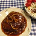 ローズ❤︎ガーデン's cooksnap of when they made ハンバーグきのこのデミソース.