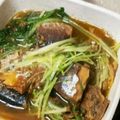 うれしのちゃん's cooksnap of when they made さば缶と水菜のガーリックソテー.