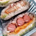 あべこ2's cooksnap of when they made ソーセージでおにぎらず.