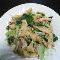 nizilu's cooksnap of when they made レンジで小松菜の煮浸し.