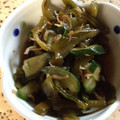 emi0015's cooksnap of when they made 茎わかめと胡瓜とじゃこの酢の物☆.