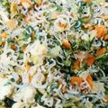ｊジェイ子's cooksnap of when they made 栄養満点☆小松菜の混ぜご飯.