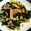 3967's cooksnap of when they made ほうれん草の三色炒め・お弁当にも♪.