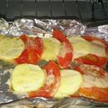 クックQ01DW1☆'s cooksnap of when they made ズッキーニとトマトのチーズ焼き♪.