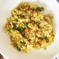 チャンミネ's cooksnap of when they made カラフル3色カレーピラフ.