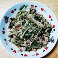 ヒヨコの子's cooksnap of when they made 豚肉と水菜の醤油炒め.