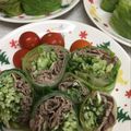 クックHI4MQV☆'s cooksnap of when they made 板前さん直伝！！牛しゃぶのレタス巻き.