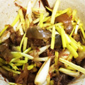 himekoo's cooksnap of when they made ごはんのおとも♡島らっきょうとザーサイ♡.