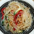 はなすび's cooksnap of when they made 翌日がおいしい　クラゲと春雨のサラダ.