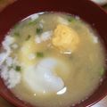 かめのたろう's cooksnap of when they made 卵と玉ねぎの味噌汁.