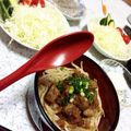 ゆっきぃ～♪♪♪'s cooksnap of when they made 簡単！サイコロステーキ丼♪.