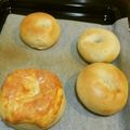 きゃゆー's cooksnap of when they made 一次発酵なし❕ダブルチーズセサミベーグル.