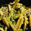 aokitrader's cooksnap of when they made アスパラのピリ辛マヨ炒め.