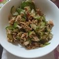 choko0715's cooksnap of when they made キュウリとツナ缶とおかかのサラダ☆.