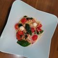 クックFIU7Y5☆'s cooksnap of when they made 生ハム・トマト・フレッシュバジルのパスタ.