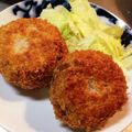 raraha's cooksnap of when they made 簡単で適当なメンチポテトコロッケ.