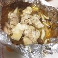 のののり。's cooksnap of when they made 鶏もも肉のホイル蒸し.