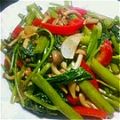 ゆざく's cooksnap of when they made 空心菜炒め.