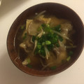 クックPW9C2T☆'s cooksnap of when they made もやしと舞茸の味噌汁.