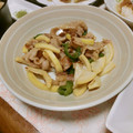 快くん's cooksnap of when they made 筍と豚肉のオイスター炒め。.