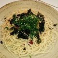 ダッフィーニーうに's cooksnap of when they made 簡単☆たたき梅と納豆のパスタ.