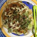 Anela777's cooksnap of when they made ふんわりお好み焼き.
