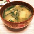 yuka119's cooksnap of when they made ぶた家❤味噌汁ランキングNo.４☆にら☆.