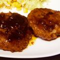 アカペラ♪'s cooksnap of when they made ハンバーグの焼き方.
