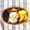 miopaaan's cooksnap of when they made 子供が喜ぶご飯キャラ弁にも◎こむすびまん.