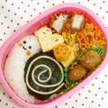 きみネコ's cooksnap of when they made 簡単〜‼︎かたつむりキャラ弁♡.