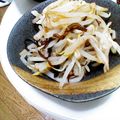 むぴょこぴょこん's cooksnap of when they made もやしと塩昆布のお通し.