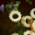 クックRYTDC4☆'s cooksnap of when they made 竹輪とこぶ茶でお吸い物　超簡単.