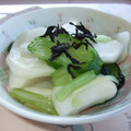 もちあられ's cooksnap of when they made 冷凍庫で簡単★きゅうりとかぶの浅漬け♬.