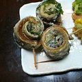 sumirenohana's cooksnap of when they made さんまのクルリン♪磯辺揚げ.