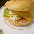 大魔女's cooksnap of when they made ベーグルサンド（生ハムとクリームチーズ）.