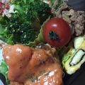 ♡KMS♡'s cooksnap of when they made レンジで1分！ブロッコリーのナムル☆弁当.