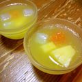 月見なっとう's cooksnap of when they made オランジーナのフルーツゼリー.