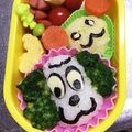 有ぴょん's cooksnap of when they made わんわん＆うーたん☆キャラ弁.