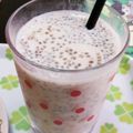 ムツムツ子☆'s cooksnap of when they made チアシードで飲むバナナプディング.