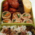 むくし♪'s cooksnap of when they made お弁当用冷凍☆野菜のしそチーズ肉巻き☆.