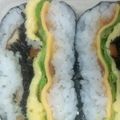 なびあ's cooksnap of when they made スパムおにぎらず☆アボカド＆たまご.