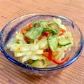 島子☆'s cooksnap of when they made 白ゴーヤdeかんたん酢の物.